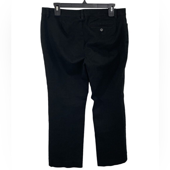 Lauren Ralph Lauren Women's Size 10P Adelle Black Jeans Cropped Pants 25” inseam - Picture 2 of 5